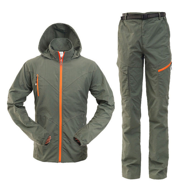 The Essential Waterproof Sport Jacket & Hiking Pants Set