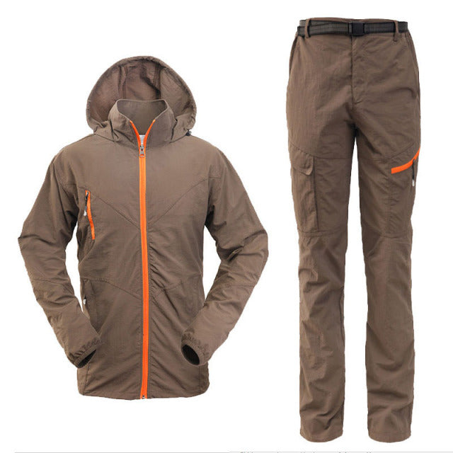 The Essential Waterproof Sport Jacket & Hiking Pants Set