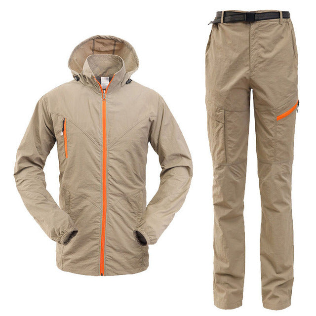 The Essential Waterproof Sport Jacket & Hiking Pants Set