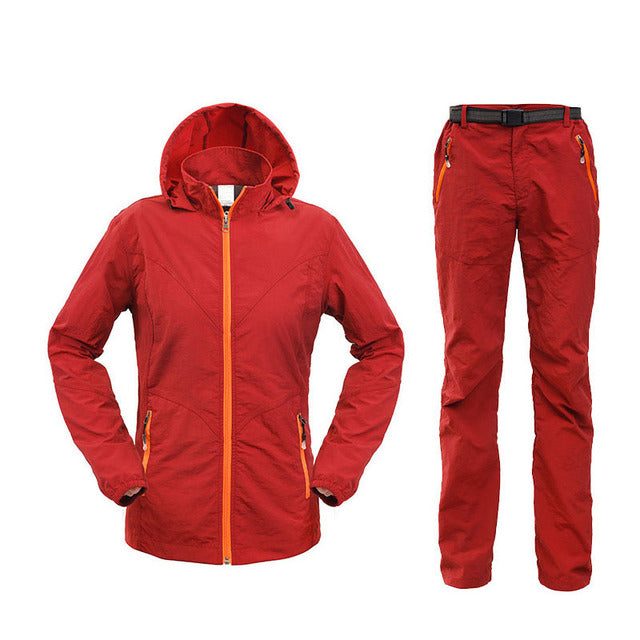 The Essential Waterproof Sport Jacket & Hiking Pants Set