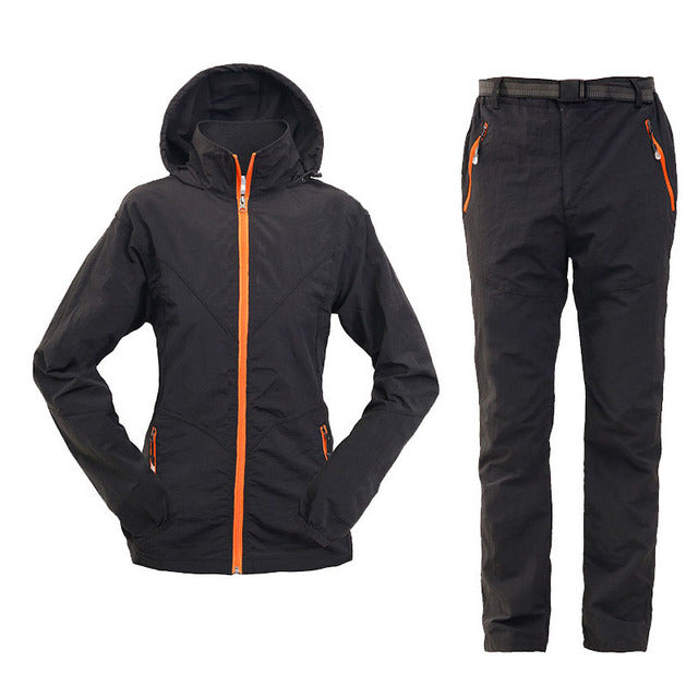 The Essential Waterproof Sport Jacket & Hiking Pants Set