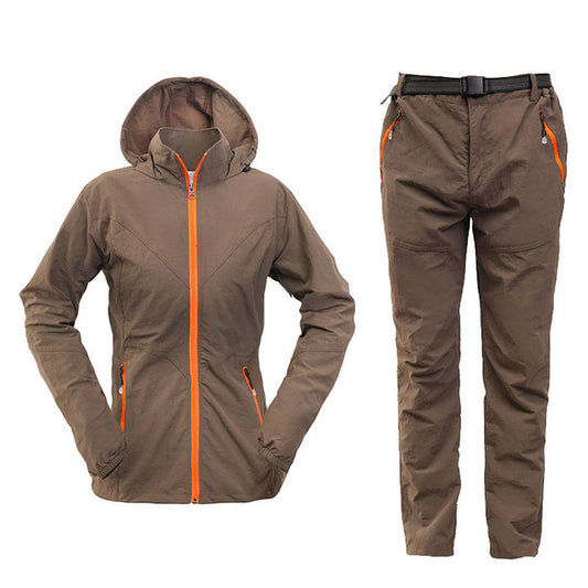 The Essential Waterproof Sport Jacket & Hiking Pants Set