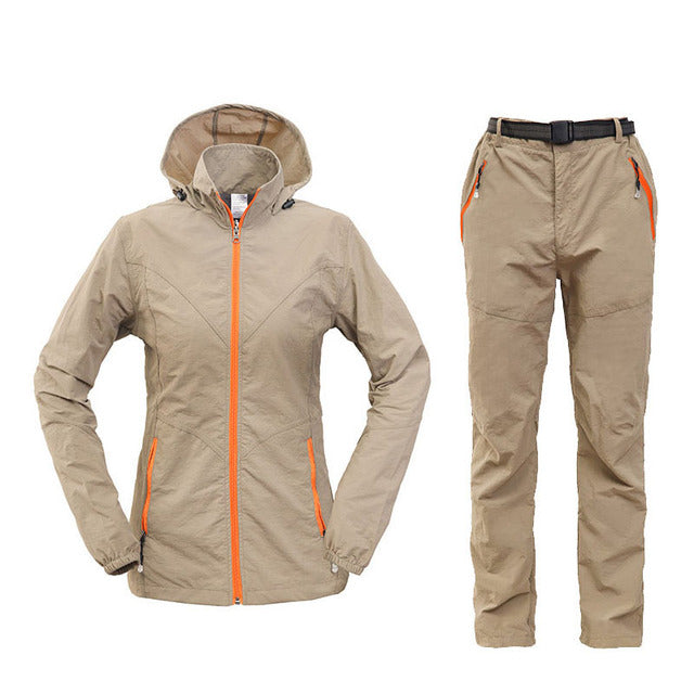 The Essential Waterproof Sport Jacket & Hiking Pants Set