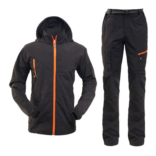 The Essential Waterproof Sport Jacket & Hiking Pants Set