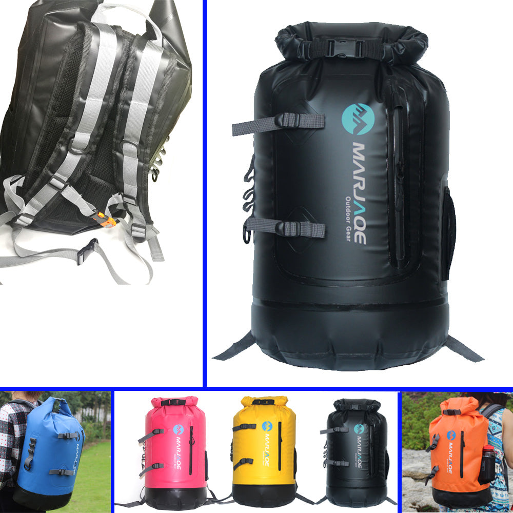 The Survivalist 30L Waterproof Roll-Top Backpack