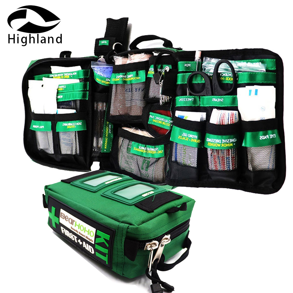 The Ultimate 165-Piece Emergency Medical Rescue First-Aid Kit & Medic Bag