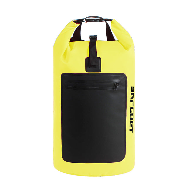 Waterproof Dry Bag Heavy Duty Roll-Top Closure For Beach Rafting Boating Hiking Camping Fishing Outdoor Running Backpack 45L