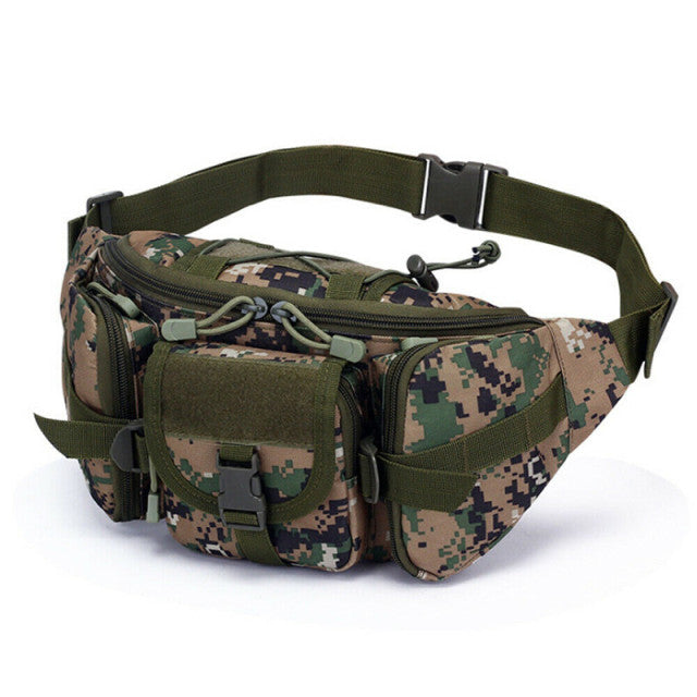 Utility Tactical Men Waist Fanny Bag Pack Pouch Military Camping Hiking Climb Hip Bum Belt Bag