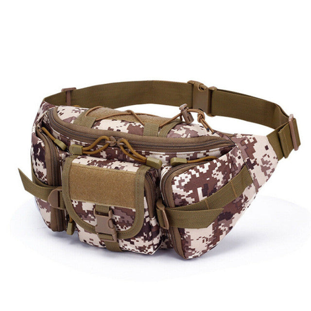 Utility Tactical Men Waist Fanny Bag Pack Pouch Military Camping Hiking Climb Hip Bum Belt Bag