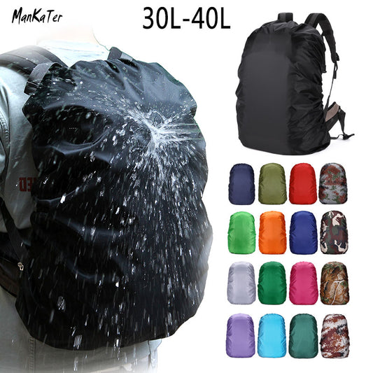 ManKaTer Free Shipping 30L35L40L Camouflage Waterproof Dustproof Sunscreen Lightweight Backpack Rain Cover Raincoat Bag