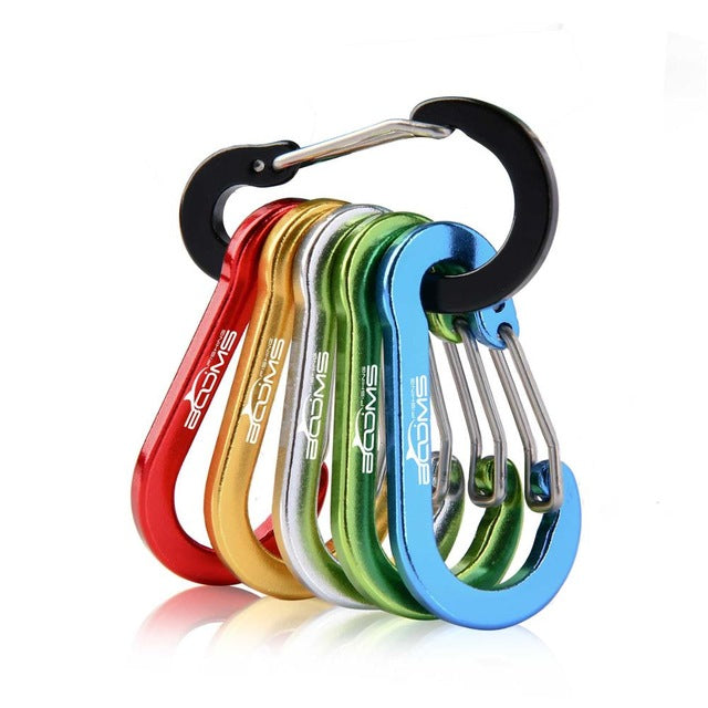 6-Piece Carabiner Set