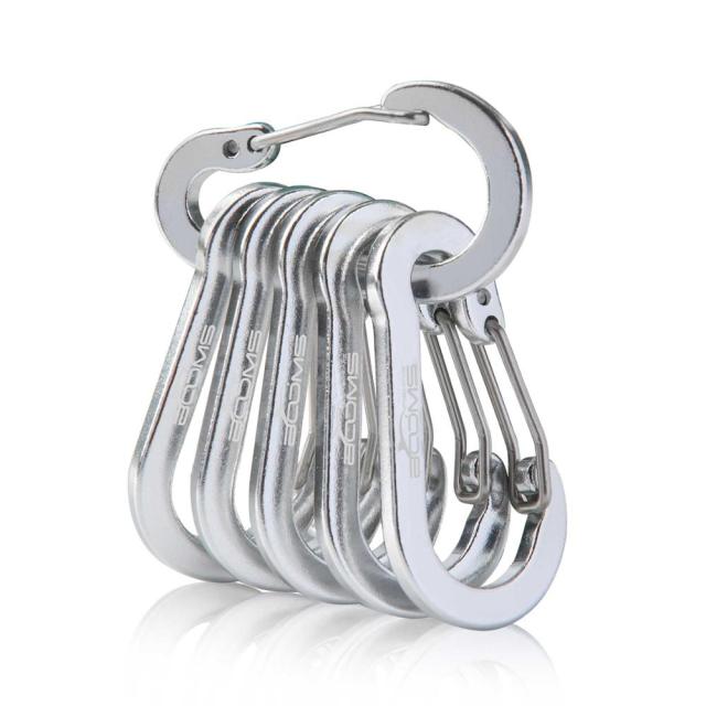 6-Piece Carabiner Set