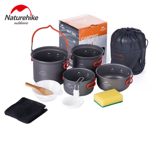 Ultralight Camping Cookware Cooking Gear Set