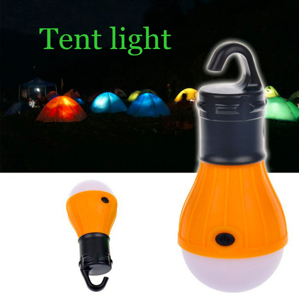 Mini Portable Lantern Emergency light Bulb battery powered camping outdoor Camping tent accessories Outdoor beach tent light