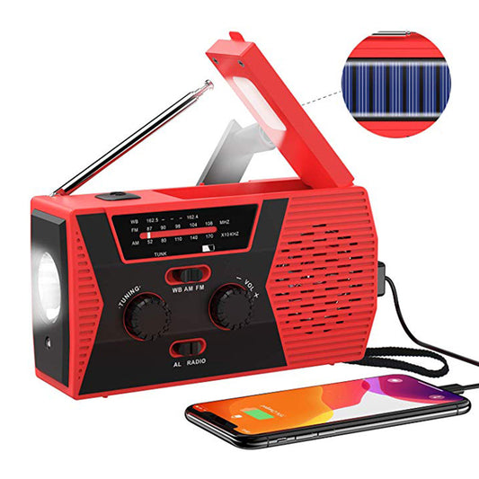 The Essential Survival Emergency Solar Hand-Crank Radio