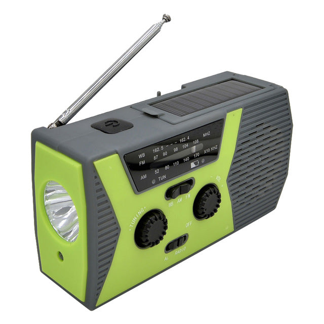 The Essential Survival Emergency Solar Hand-Crank Radio