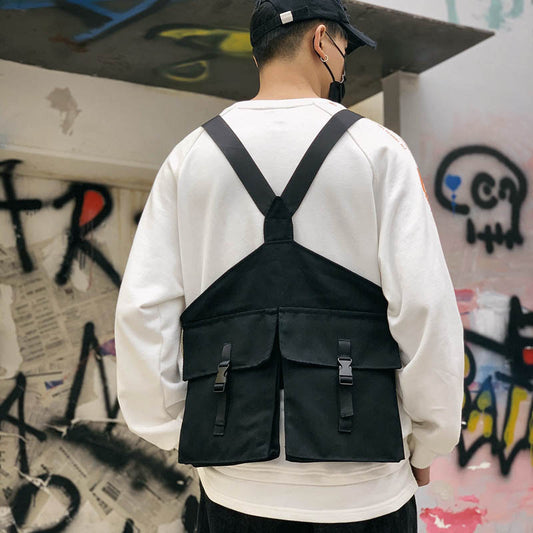 The Street Survivalist Back Cargo Vest