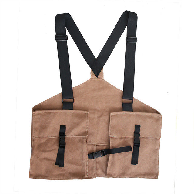 The Street Survivalist Back Cargo Vest