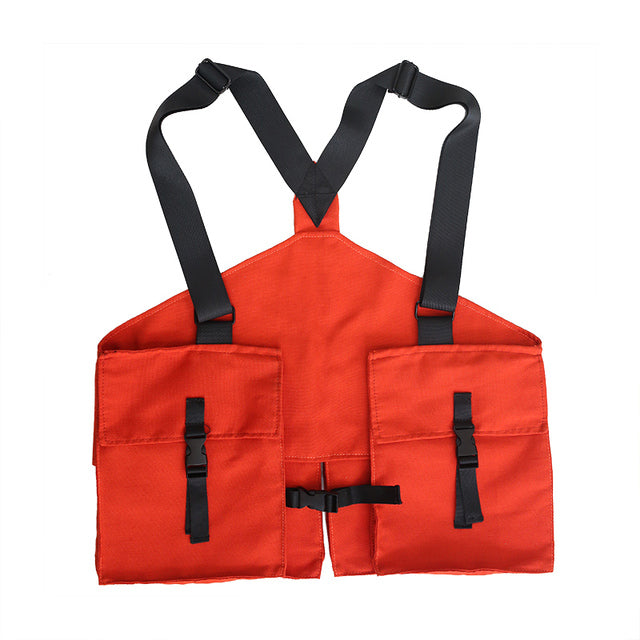 The Street Survivalist Back Cargo Vest