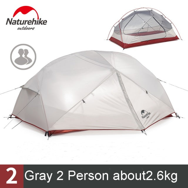 The Ultimate Waterproof Double-Layer Ultralight Camping Tent by Naturehike