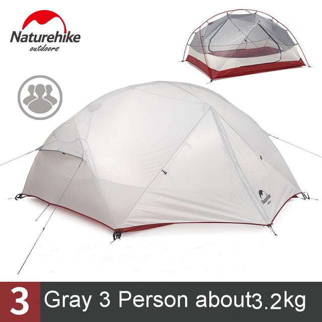 The Ultimate Waterproof Double-Layer Ultralight Camping Tent by Naturehike