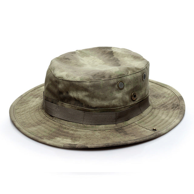 US Army Camouflage BOONIE HAT Thicken Military Tactical Cap Hunting Hiking Climbing Camping MULTICAM HAT 20 Color KA056