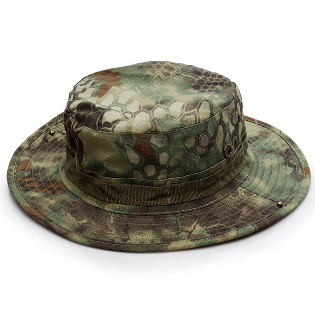 US Army Camouflage BOONIE HAT Thicken Military Tactical Cap Hunting Hiking Climbing Camping MULTICAM HAT 20 Color KA056