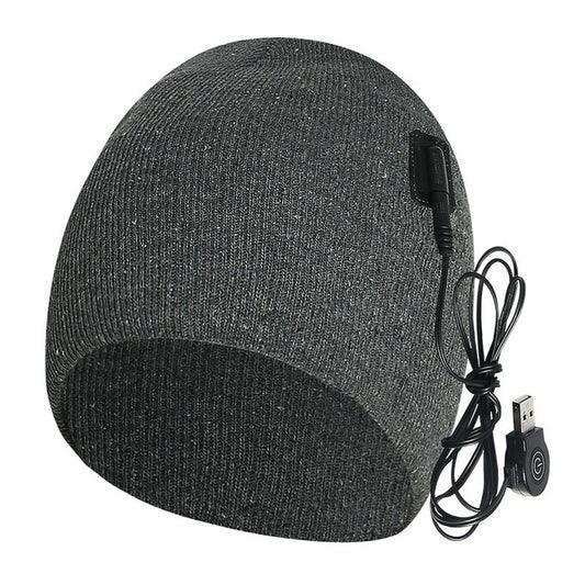 Winter Heating Hat Cycling Skiing Heated Hat Heated Cap USB Infrared Heating Cap For Ski Riding Climbing Hiking Hunting Outdoor