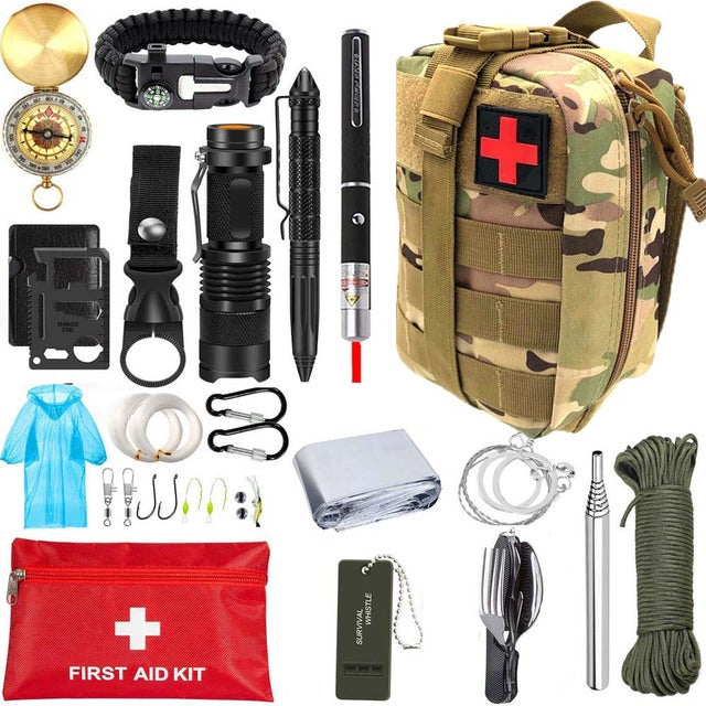 The 45-in-1 Basic Explorer Survival Gear Kit