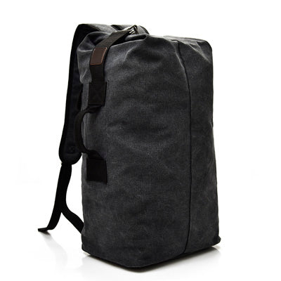 The Essential Survival Canvas Rucksack Bucket-style Backpack