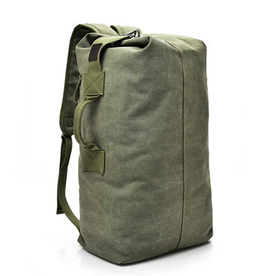 The Essential Survival Canvas Rucksack Bucket-style Backpack