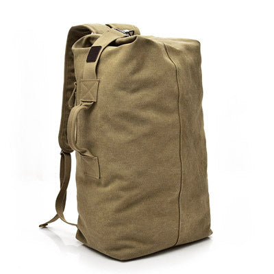 The Essential Survival Canvas Rucksack Bucket-style Backpack