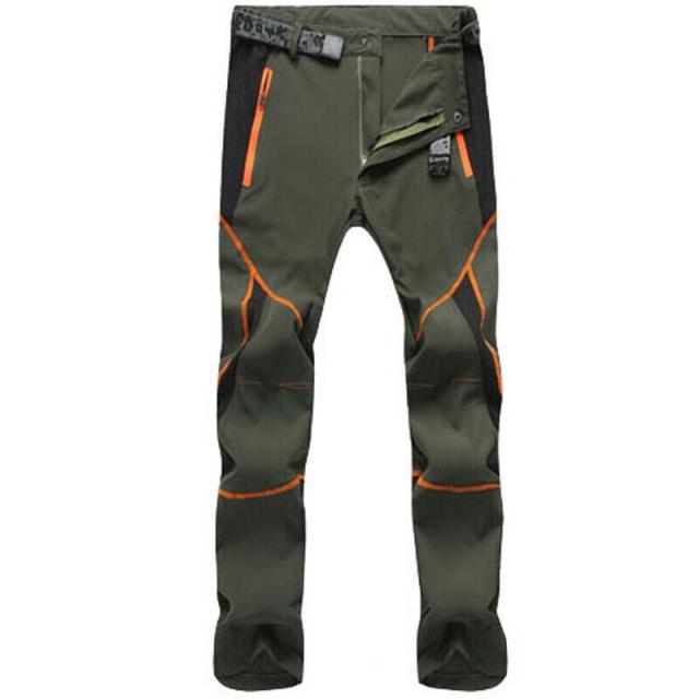 Summer Hiking Pants for Men Quick Drying Outdoor Workwear Men Clothing Color Stitching Climbing Pantalon Windproof Men&#39;s Pants