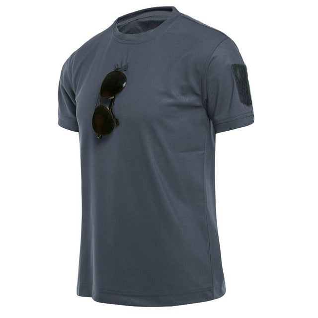 Tactical T-Shirts Men Sport Outdoor Military Tee Quick Dry Short Sleeve Shirt Hiking Hunting Army Combat Men Clothing Breathable