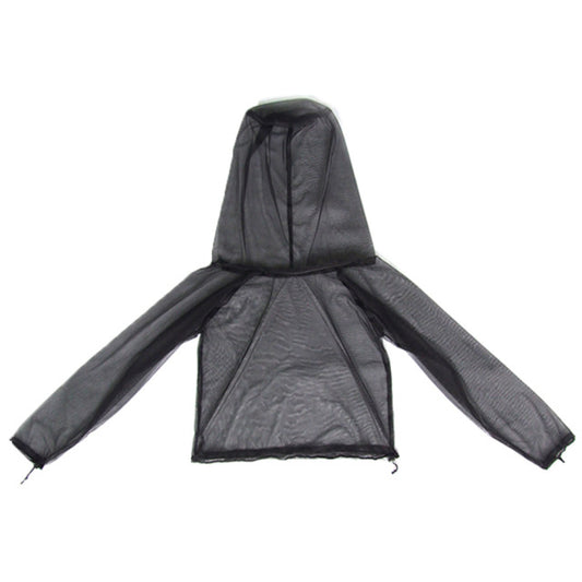 Mesh Hooded Mosquito-proof Suit Outdoor Fishing Adventure Insect-proof Clothing Set Camping Hiking Anti-mosquito Bite Clothes