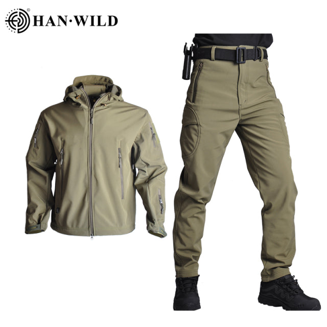 The Suvivalist's Waterproof Jacket & Pants Combo Fit