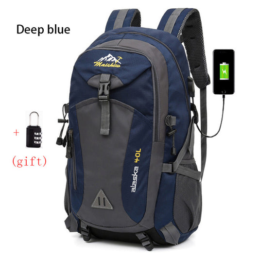 The Mountaineer's Water-Resistant Backpack