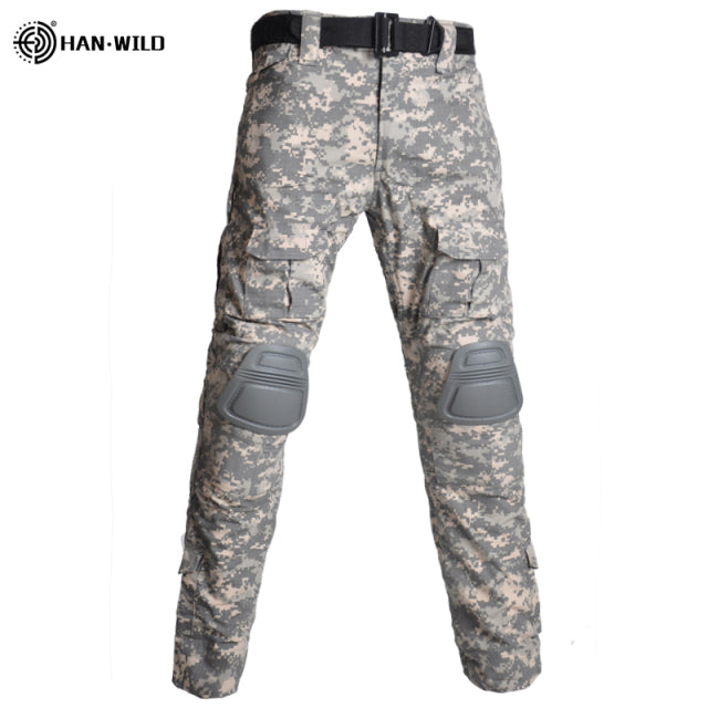 Military Uniform Tactical Combat Shirt Us Army Clothing Tatico Tops Airsoft Multicam Camouflage Hunting Fishing Pants Elbow/Knee