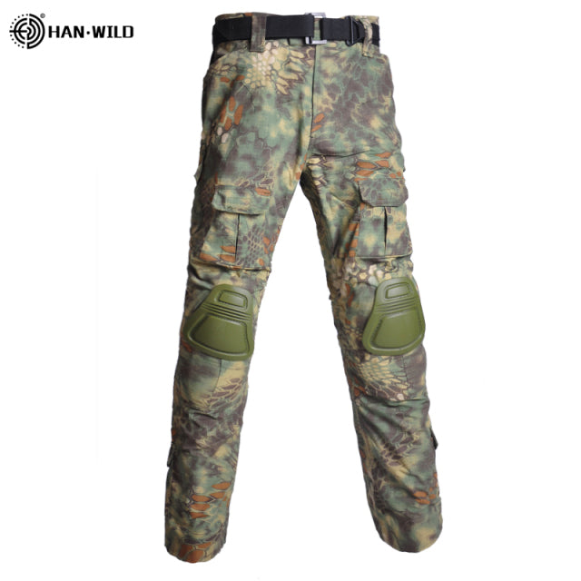 Military Uniform Tactical Combat Shirt Us Army Clothing Tatico Tops Airsoft Multicam Camouflage Hunting Fishing Pants Elbow/Knee