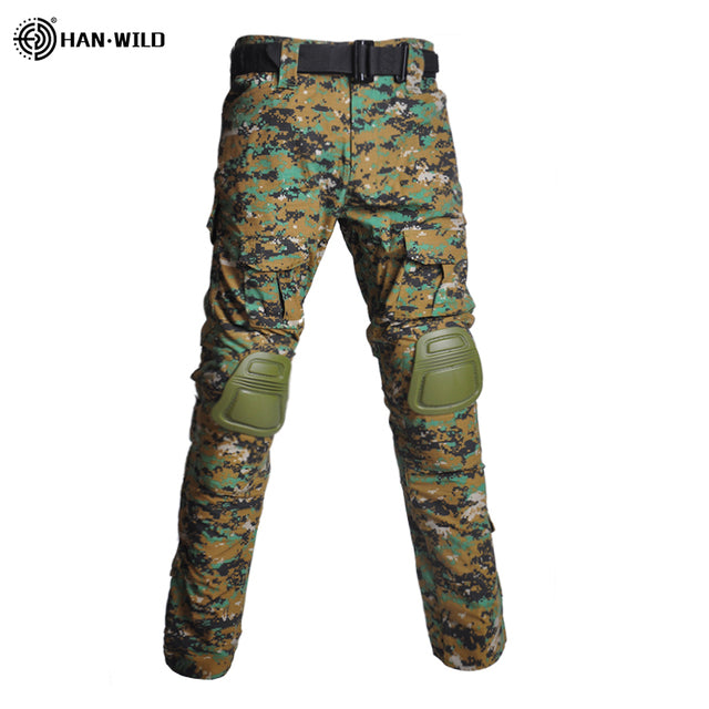 Military Uniform Tactical Combat Shirt Us Army Clothing Tatico Tops Airsoft Multicam Camouflage Hunting Fishing Pants Elbow/Knee