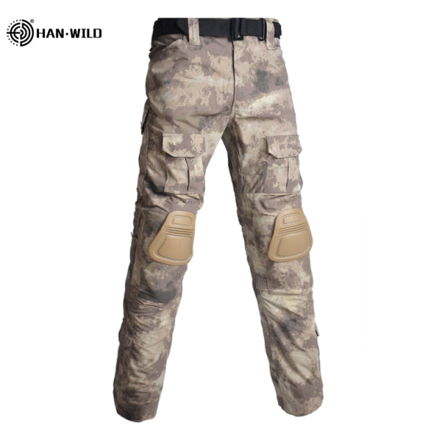 Military Uniform Tactical Combat Shirt Us Army Clothing Tatico Tops Airsoft Multicam Camouflage Hunting Fishing Pants Elbow/Knee