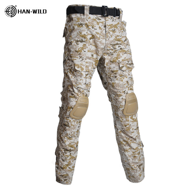 Military Uniform Tactical Combat Shirt Us Army Clothing Tatico Tops Airsoft Multicam Camouflage Hunting Fishing Pants Elbow/Knee