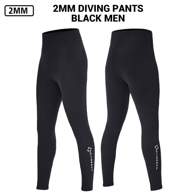 Neoprene 2MM Men Women Wetsuit Jacket Pants Scuba Diving Suit Surf Snorkeling Underwater Fishing Spearfishing Kitesurf Equipment