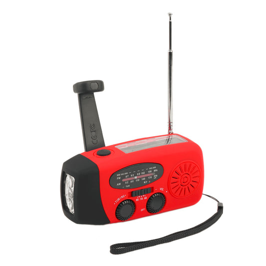 Emergency Solar Hand Crank Radio (AM/FM/WB Radio)