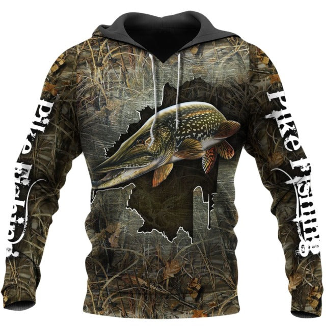 Spring And Autumn Maple Leaves Camouflage 3D Hoodies Men Women Outdoor Fishing Camping Hunting Clothing Unisex Hooded Coats Tops