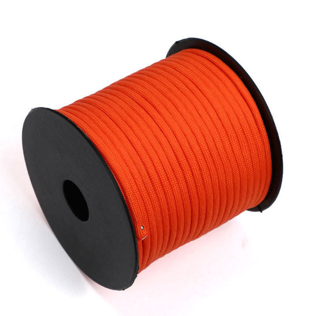 New 2021 50m Paracord 4mm Paracord 7 Strand Core Outdoor Camping Rope Parachute Cord Lanyard Tent Multifunction Cordave