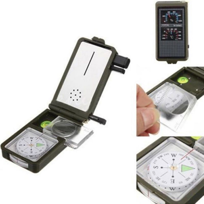 The Essential Survivalist 10-in-1 Compass Kit