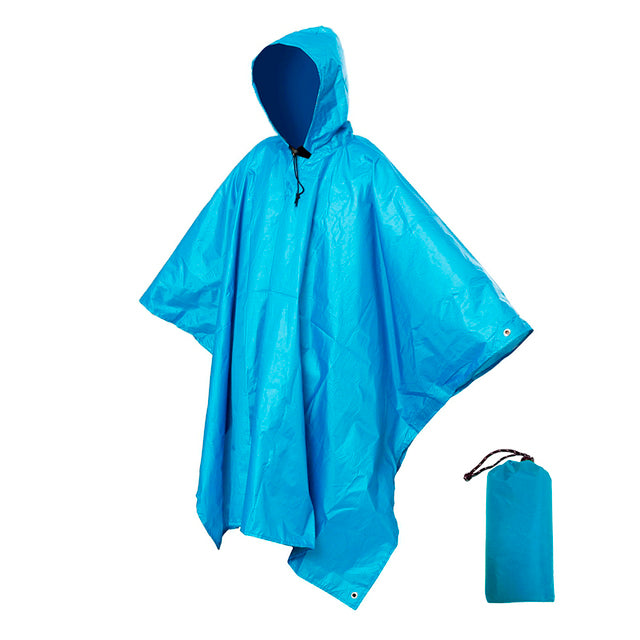 The 3-in-1 Waterproof Survival Poncho