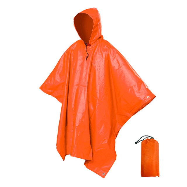 The 3-in-1 Waterproof Survival Poncho