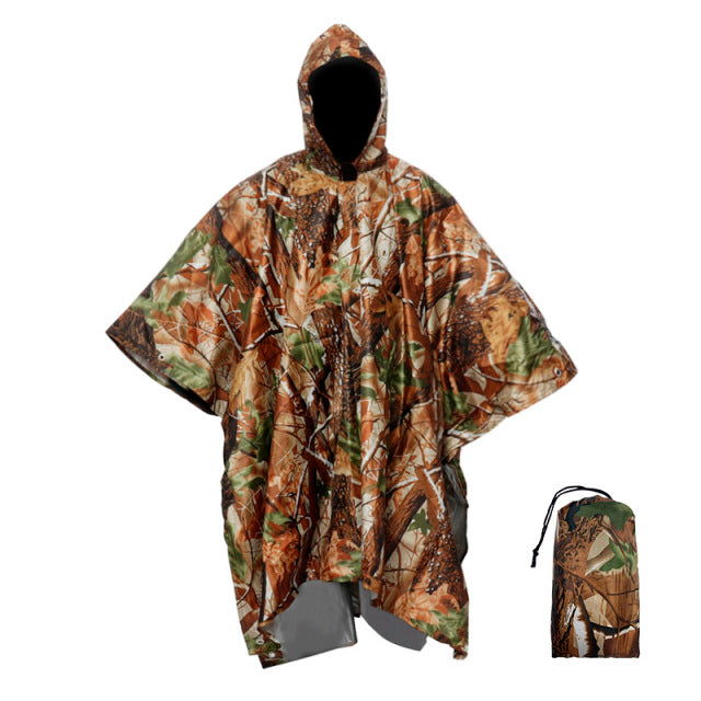 The 3-in-1 Waterproof Survival Poncho